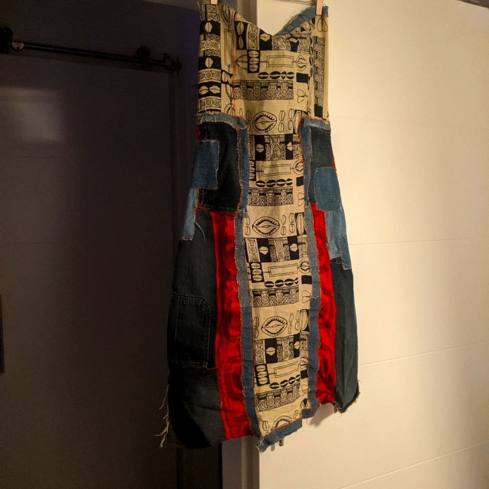 Jean African Dress